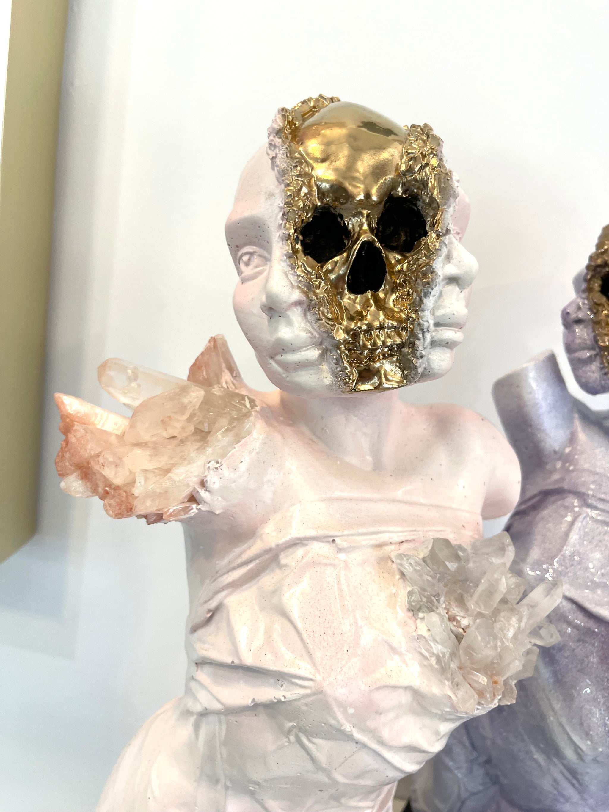 Shedding Layers 18" - Rose Quartz