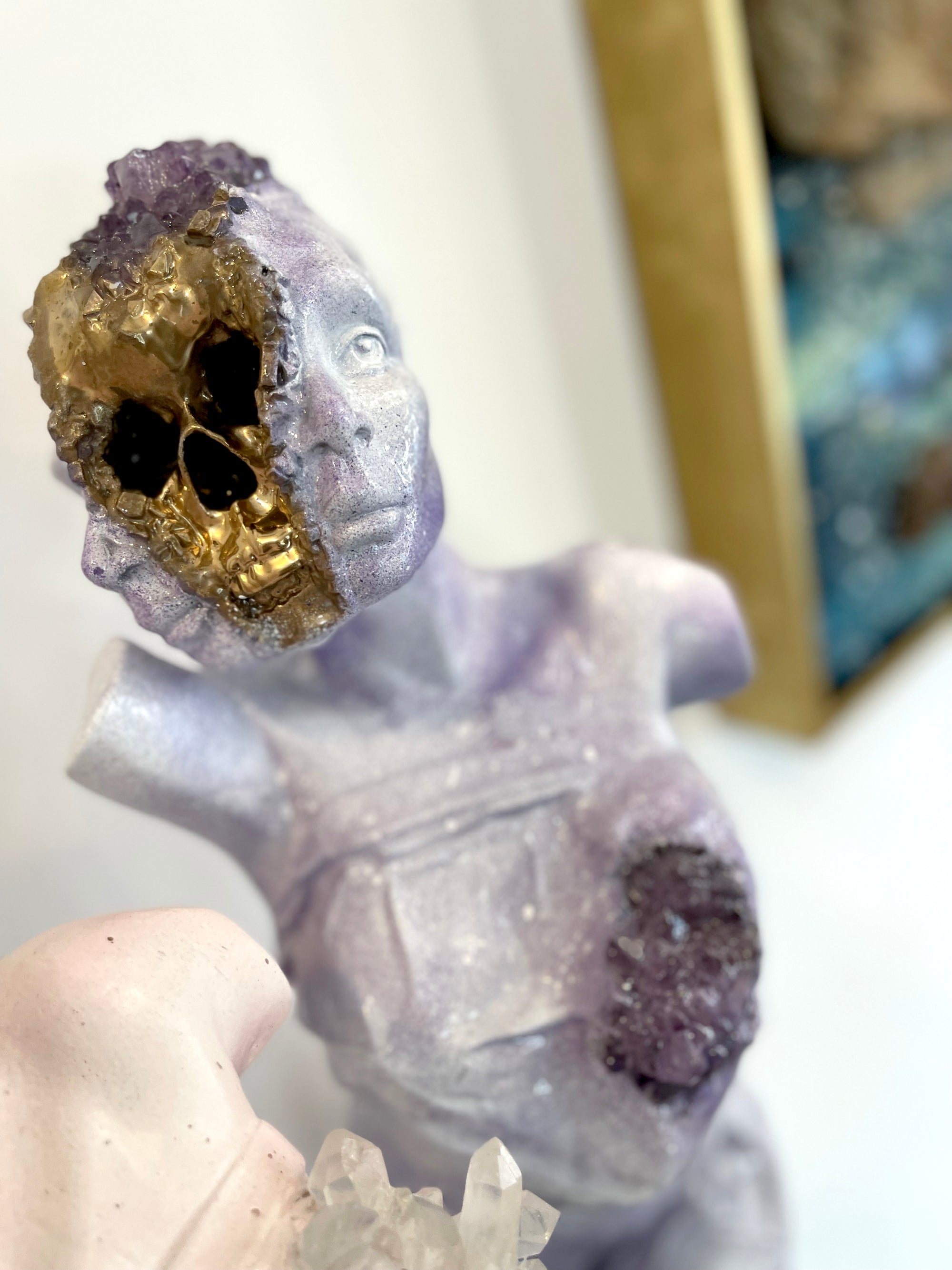 Shedding Layers 18" - Amethyst