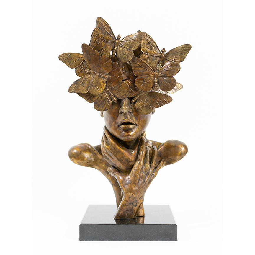 Beautiful Struggle - 19" Bronze Sculpture