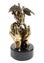 Freedom Love - 14" Bronze Sculpture