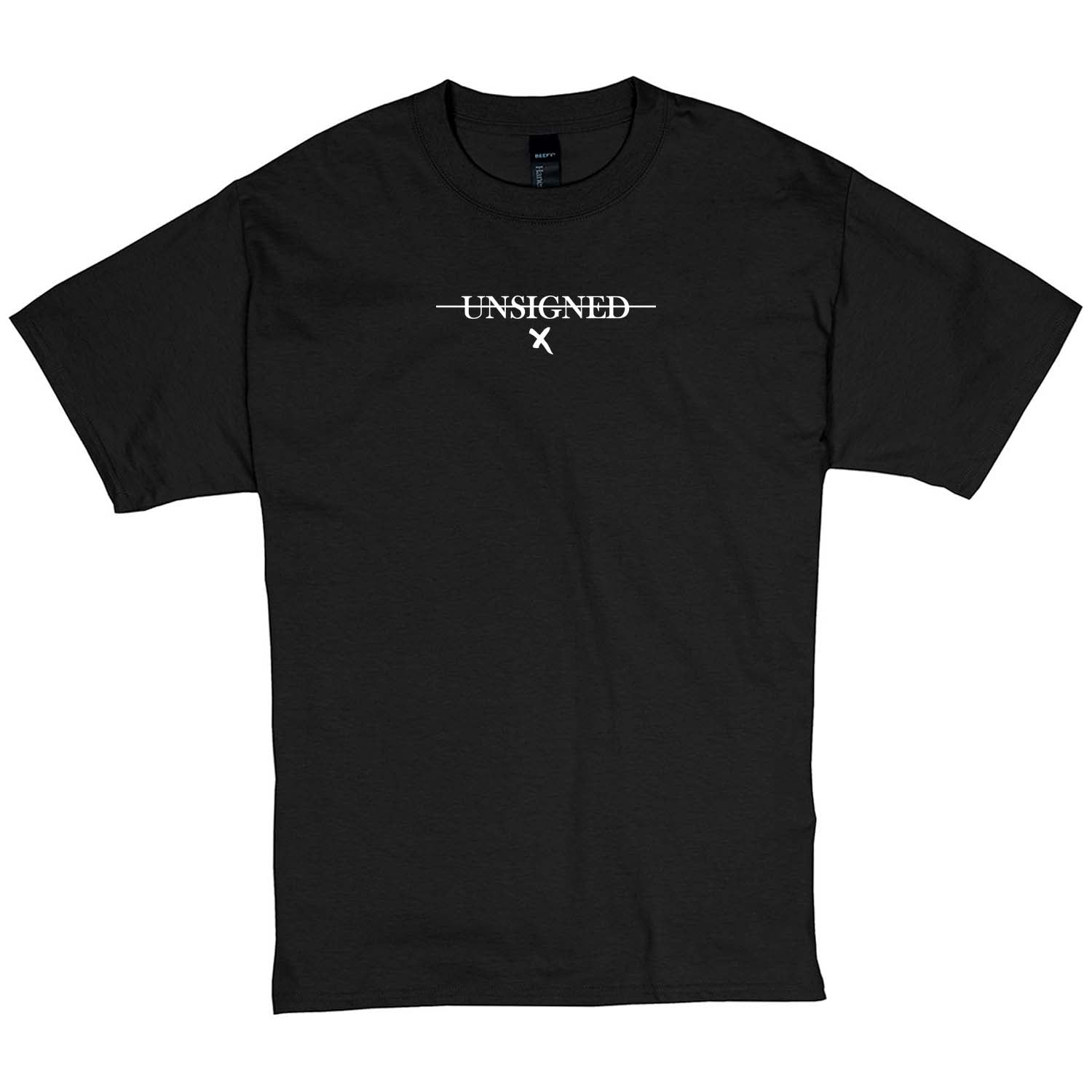 UNSIGNED "Line Logo" Tee - Black