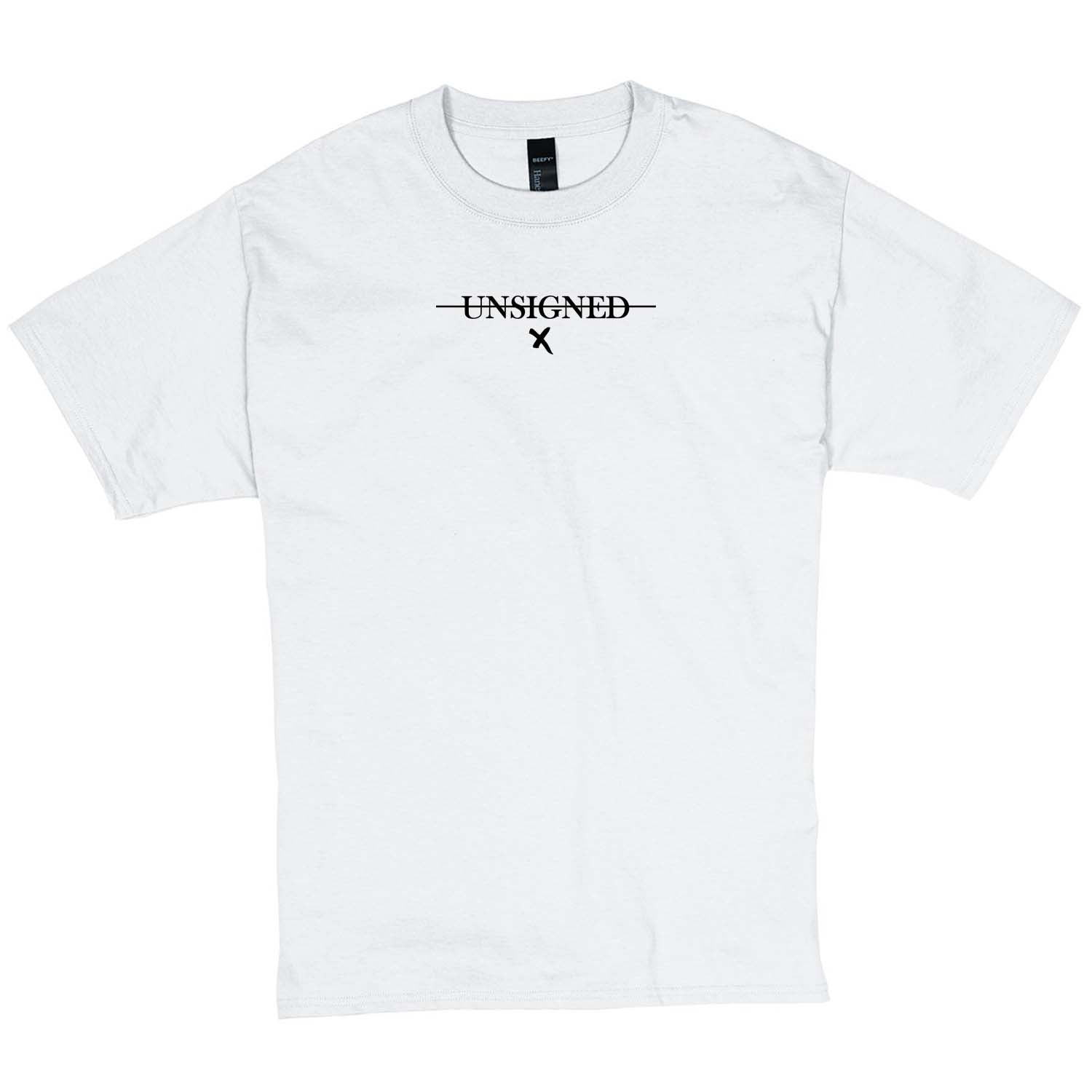 UNSIGNED "Line Logo" Tee - White