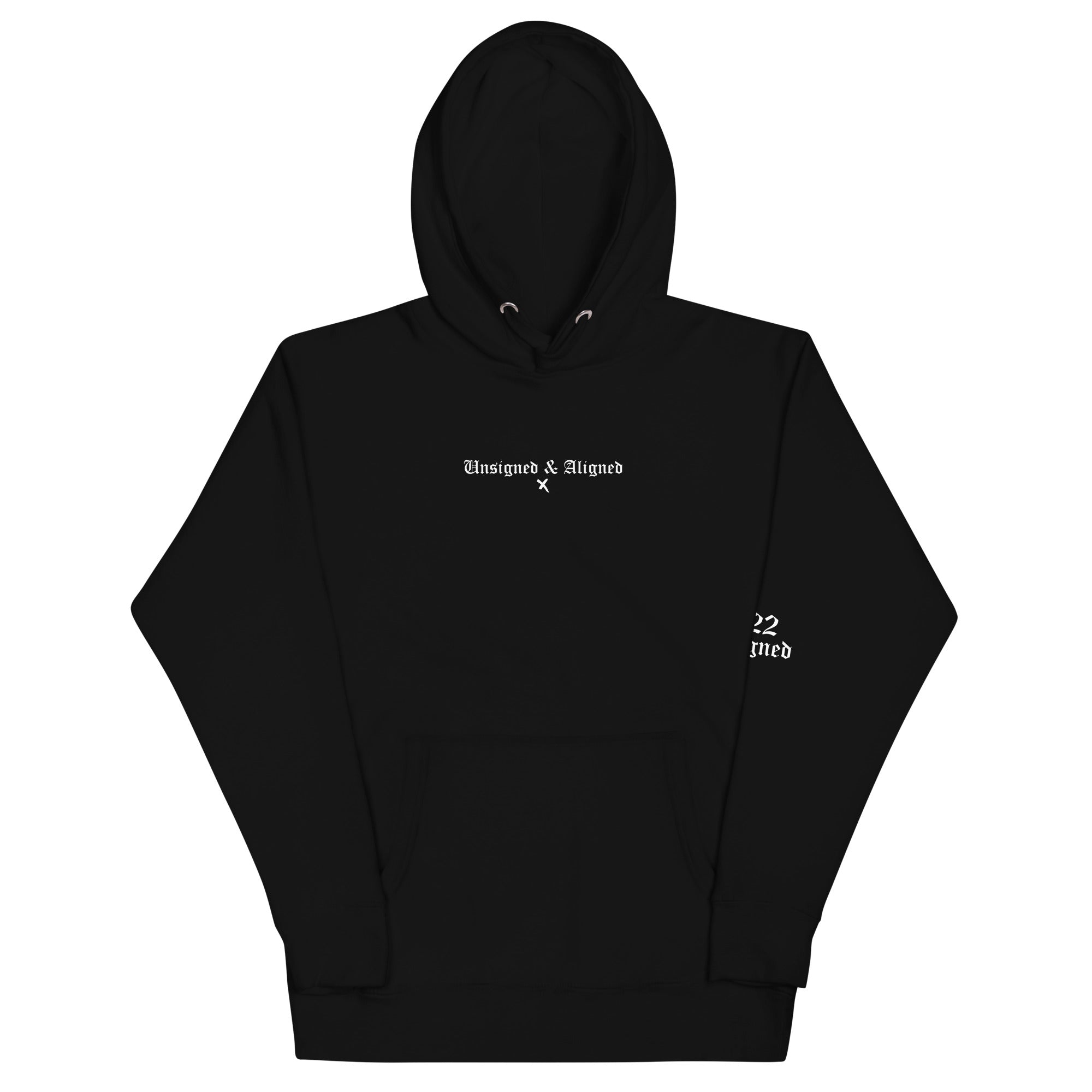 Unsigned & Aligned 222 - Unisex Hoodie (+more colors)